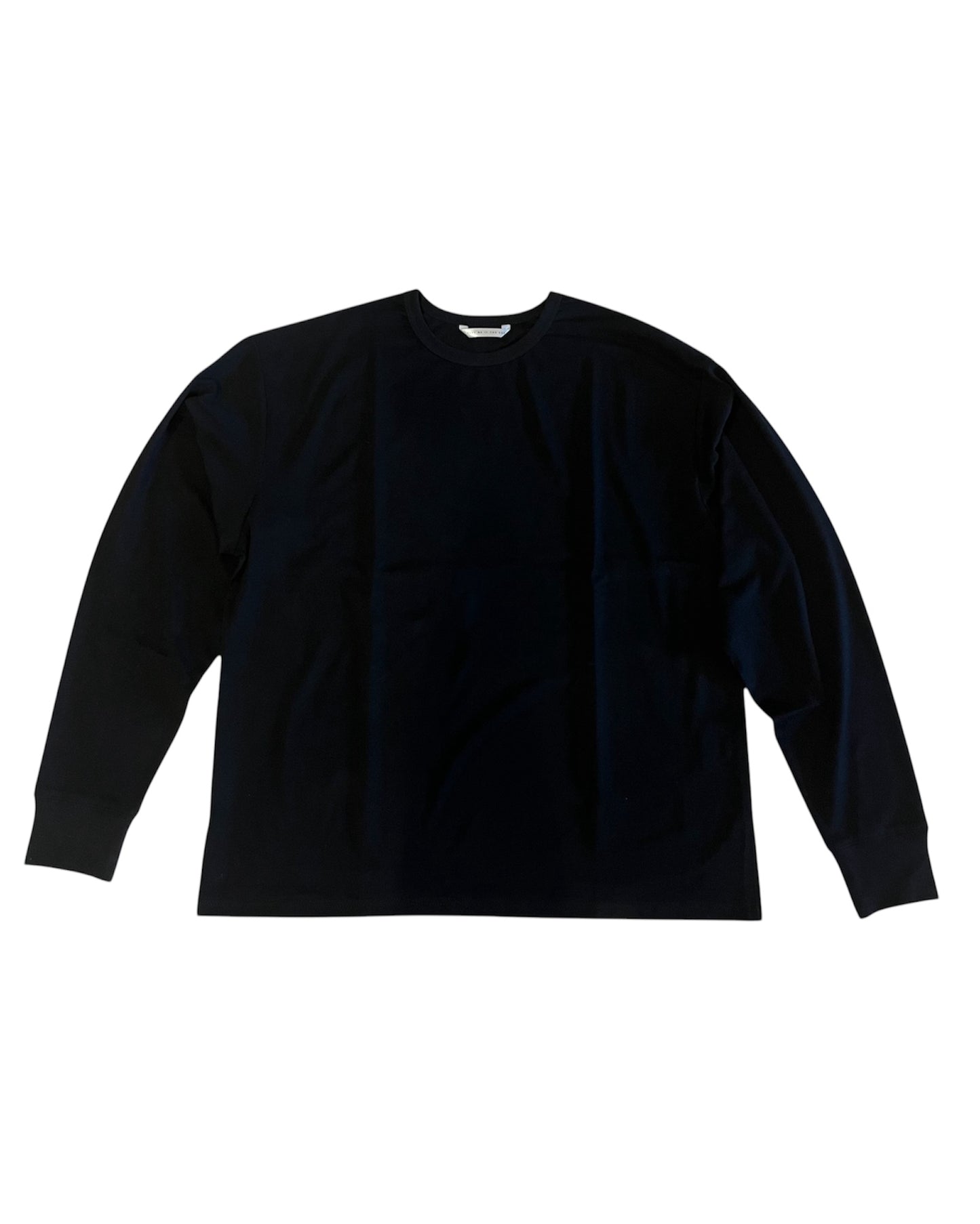 ロングスリーブコットンTシャツ