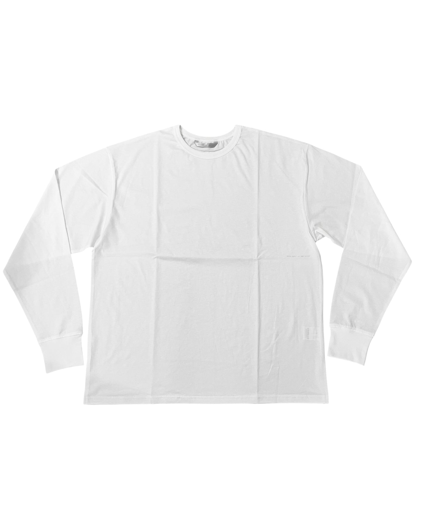 ロングスリーブコットンTシャツ